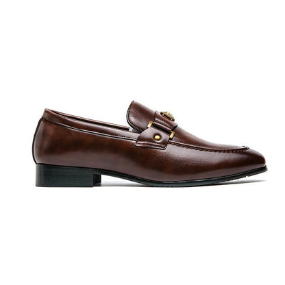 Brown Formal Men Loafers - Men Shoes - Loafer Shoes - Guocali