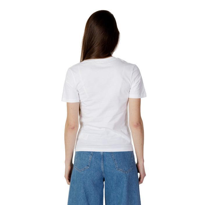 Calvin Klein White Women Summer T-Shirt - T-Shirt - Guocali