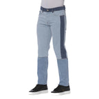 Casual Men Jeans – Mid-Rise Colorblock -Guocali
