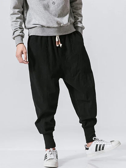Casual Men's Joggers – Mid Rise Breathable Comfort -Guocali