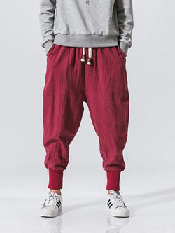 Casual Men's Joggers – Mid Rise Breathable Comfort - Guocali