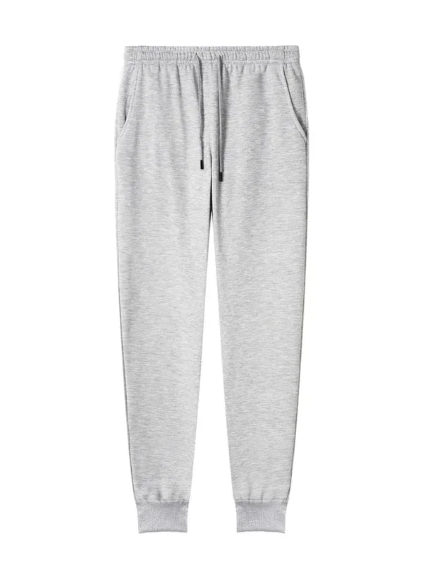 Casual Men's Joggers – Mid Rise Drawstring Fit -Guocali