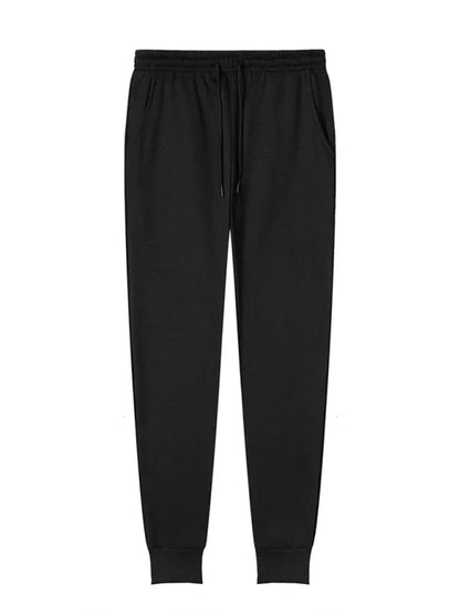 Casual Men's Joggers – Mid Rise Drawstring Fit -Guocali