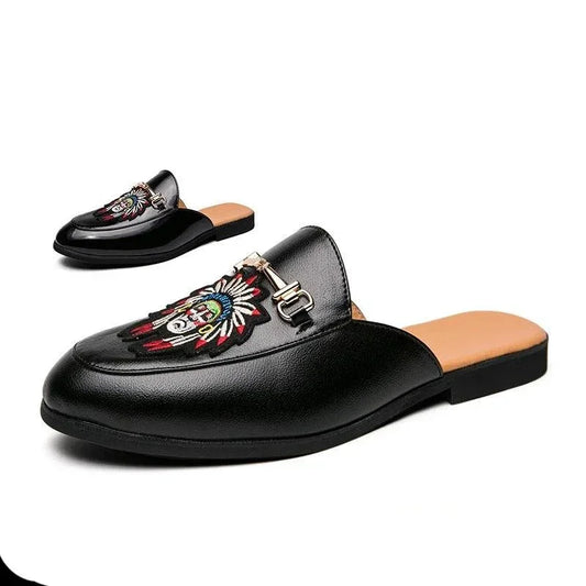Casual Men Sandals Shoes - Mules -Guocali