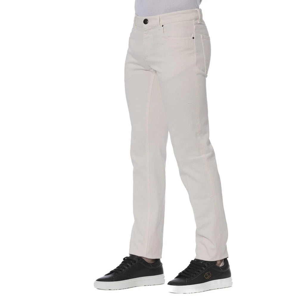 Casual Men Trousers – Mid-Rise Straight Leg -Guocali
