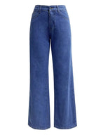 Casual Women Jeans – High-Waist Flat Front -Guocali