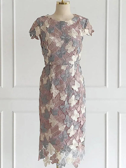 Chic Elegant Lace Summer Dress -Guocali