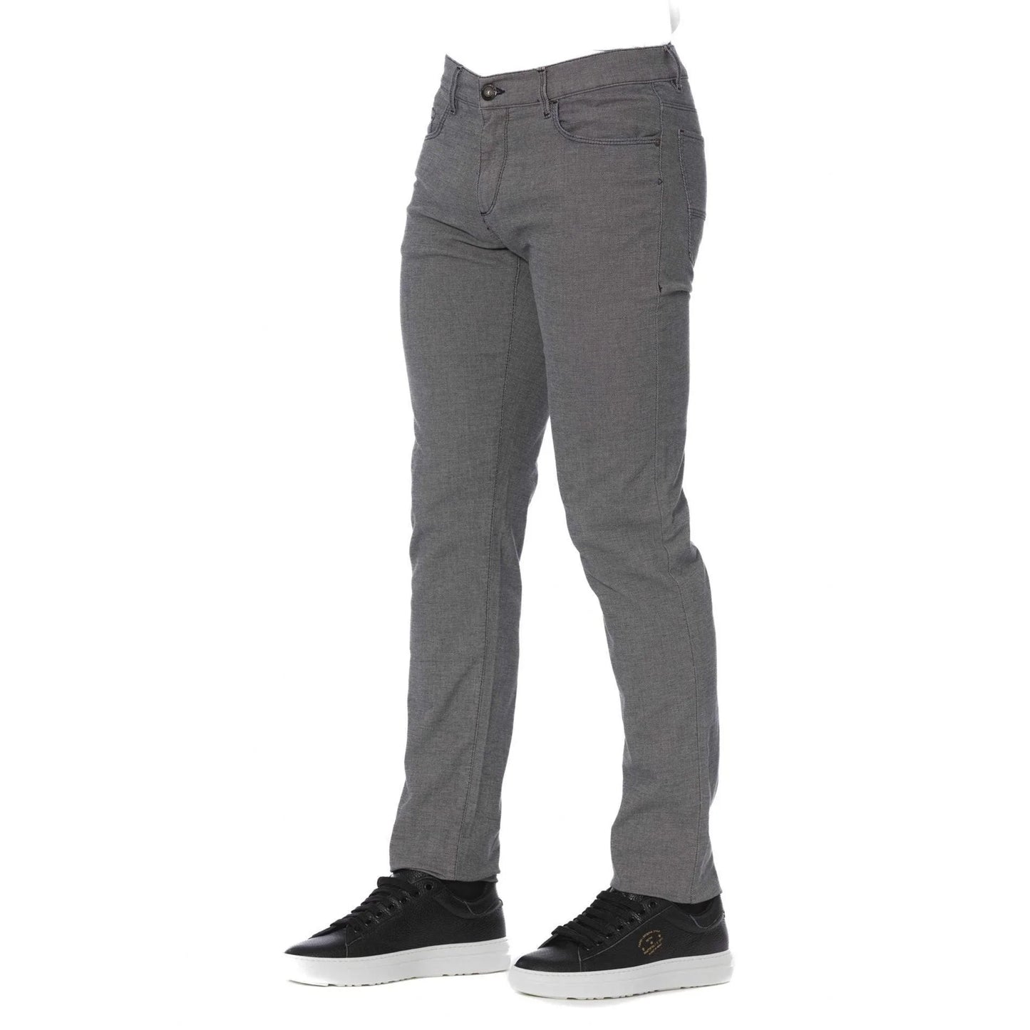 Chic Men’s Trousers – Mid Rise Tapered Leg -Guocali