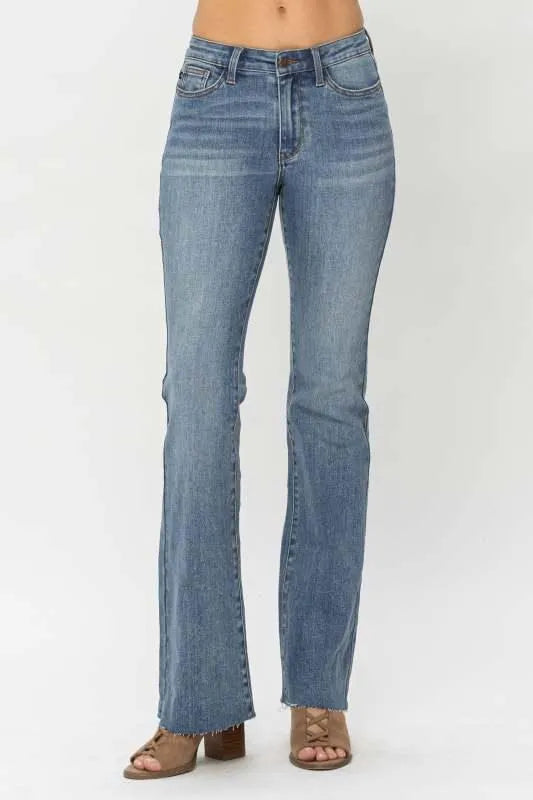 Chic Women Jeans – High-Waist Stretch Denim -Guocali