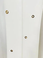 Chic Women's Pant Suit - Solid Single-Breasted, Black