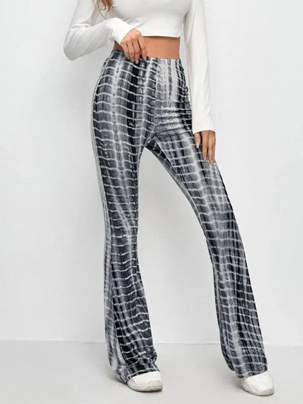 Chic Women Trousers – High-Rise Stretch Fit -Guocali