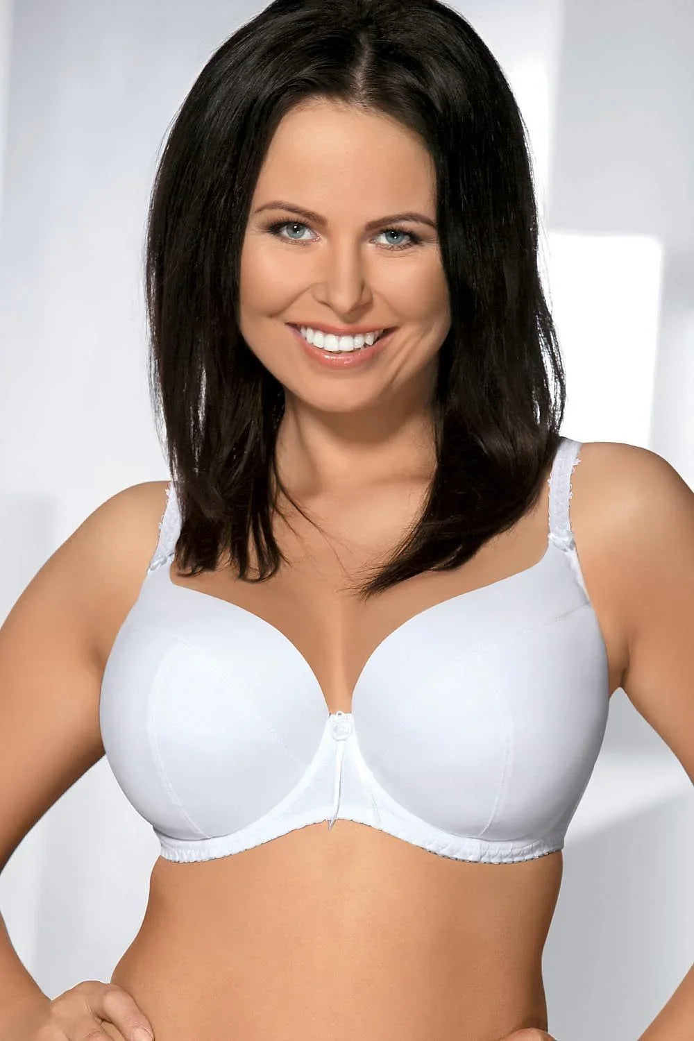 Women Microfiber Satin Underwire Bra