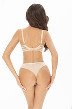 Underwire Bra Beige Support-Women Bra-GUOCALI