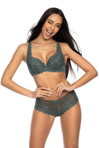 Women Lace Full Cup Underwire Support Bra