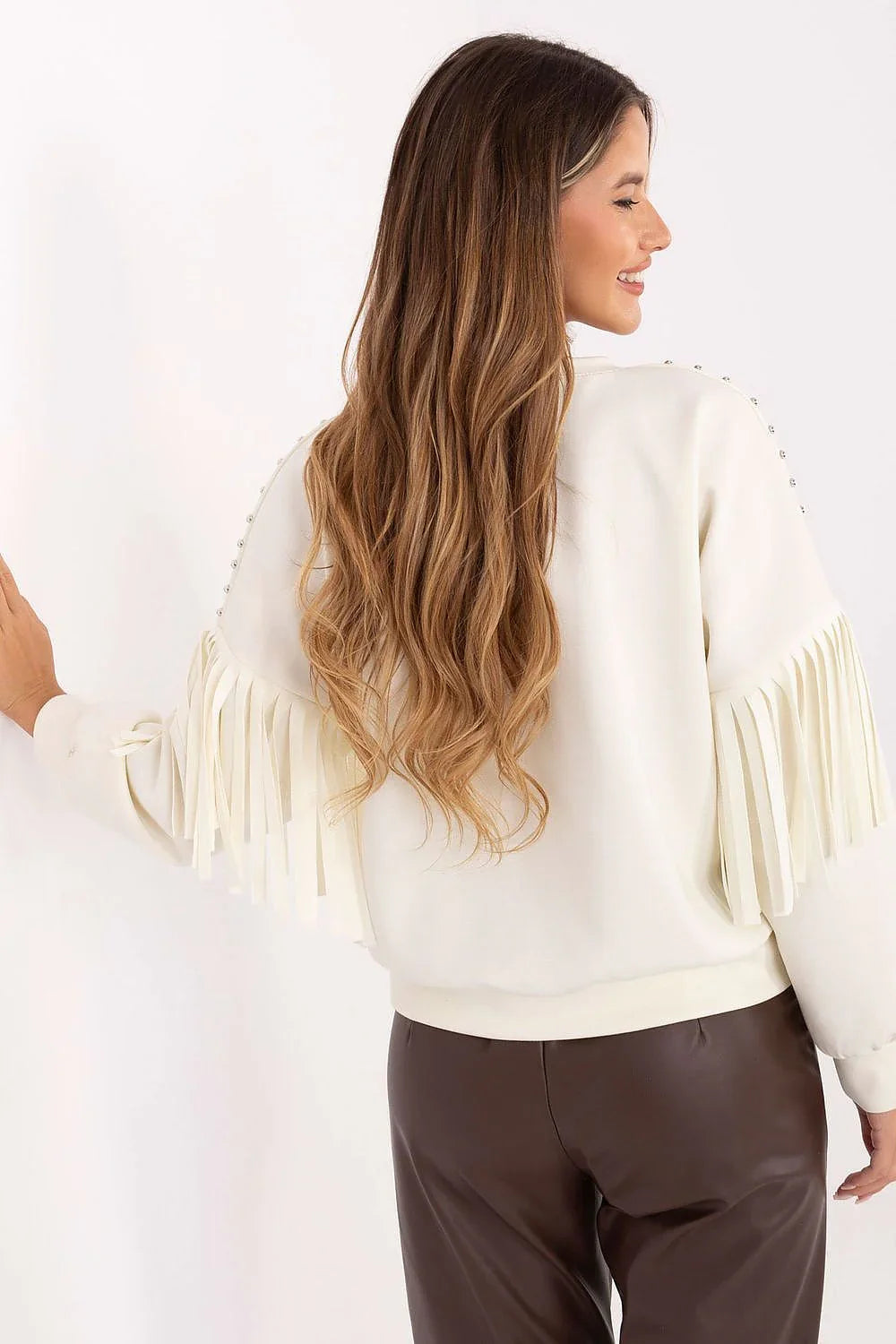 Women's Sweatshirt - Crew-Neck With Regular Fit