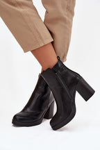  Heel boots model 220709 Step in style 