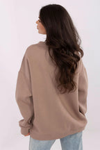 Women's Sweatshirt - Crew-neck With Regular Fit