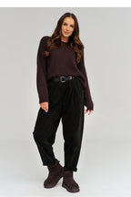  corduroy trousers model 232017 Makadamia 