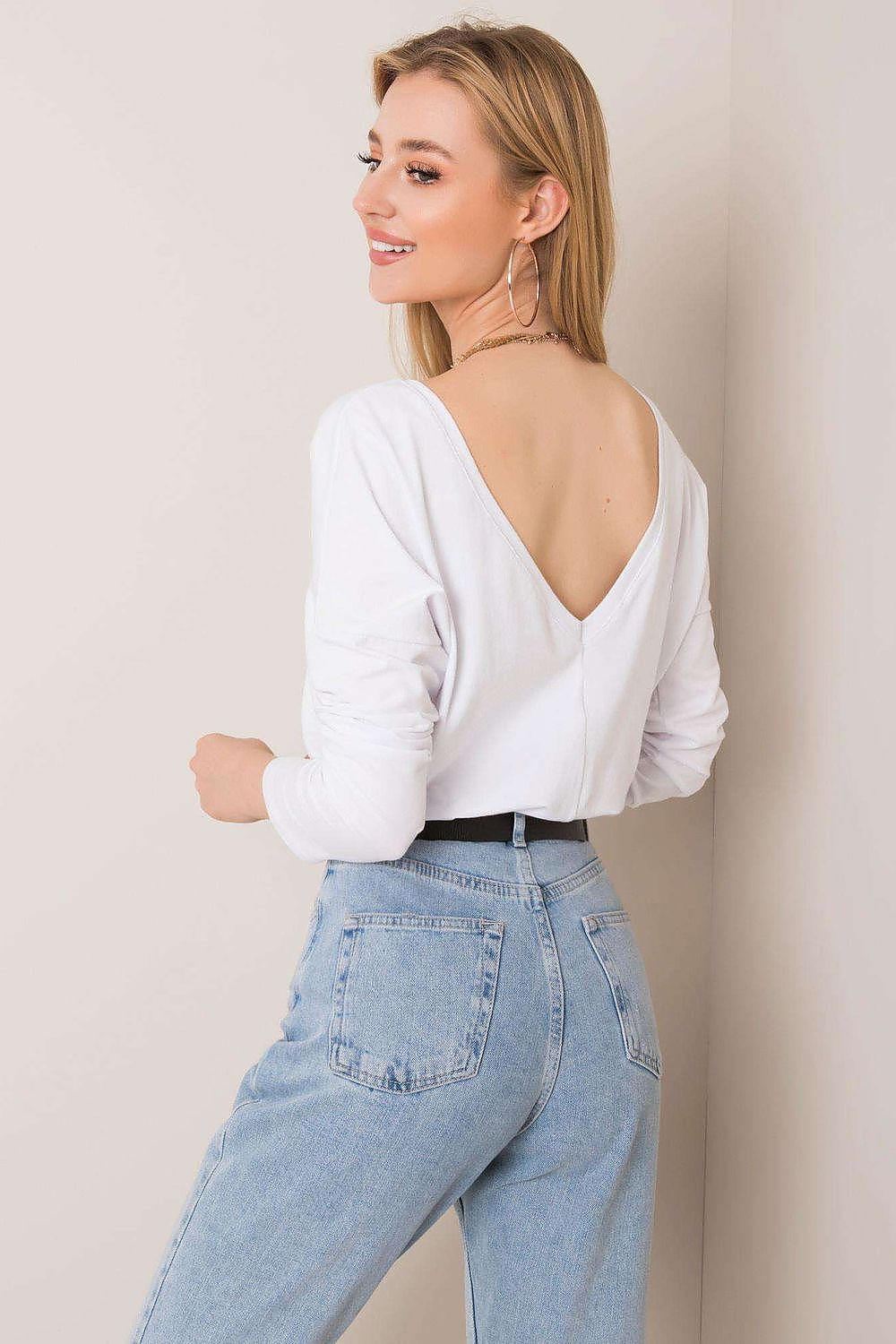 Women's Casual Blouse - Solid Hip Length