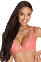 Women Cotton Satin Underwire Bra
