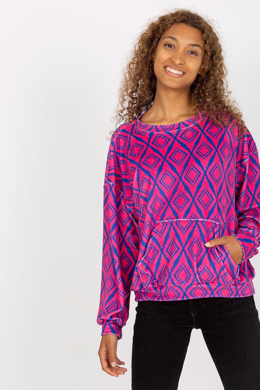 Women's Sweatshirt - Crew-Neck With Regular Fit