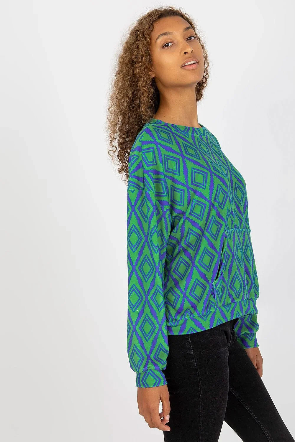 Women's Sweatshirt - Crew-neck With Regular Fit