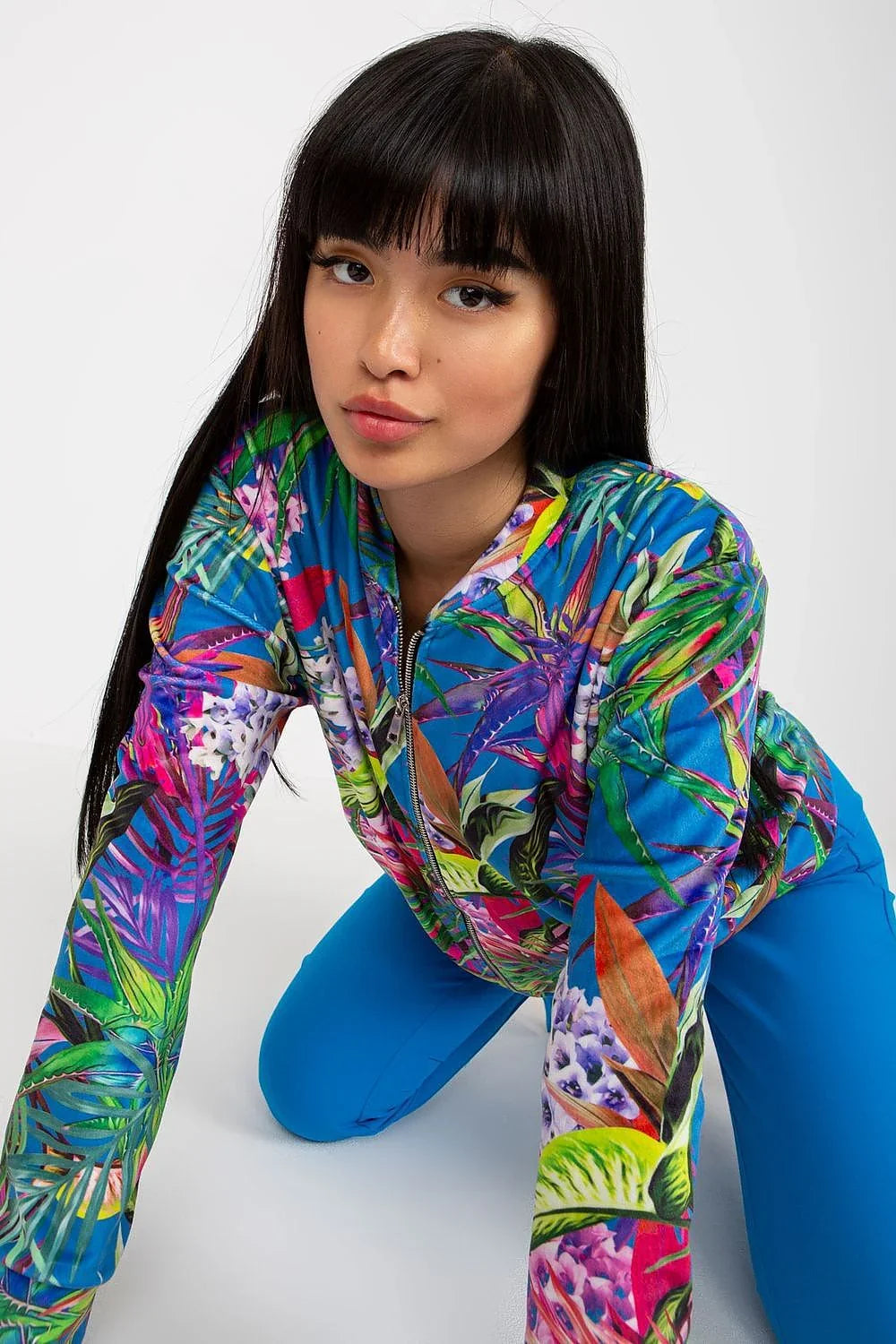 Women's Sweatshirt - Crew-Neck With Regular Fit