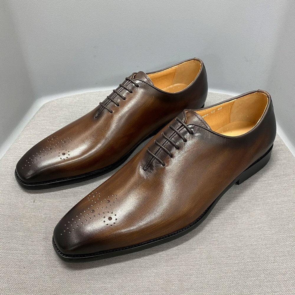 Dress Shoes - Men Shoes - Formal Oxford Shoes - Dress Shoes - Guocali