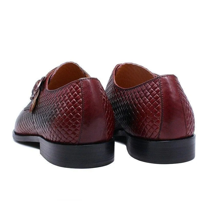 Men's Formal Dress Shoes - Monk Strap Shoes