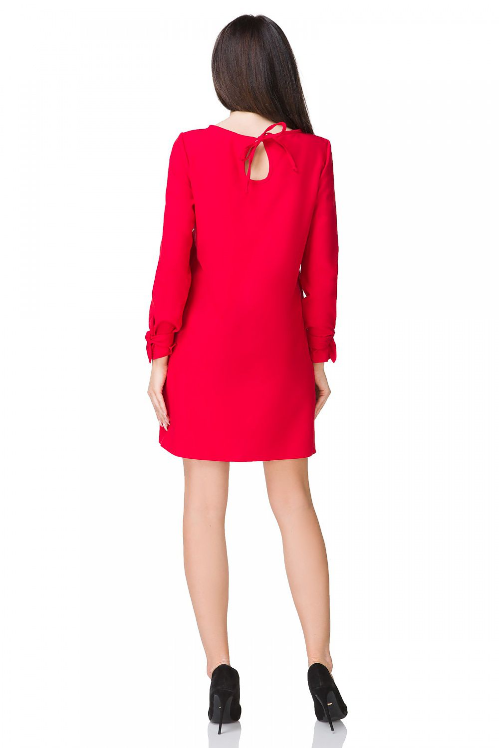 Elegant Boat Neck Long Sleeves Cocktail Dress
