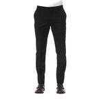 Elegant Men Formal Pants – Mid-Rise Tapered Leg Design -Guocali