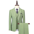 Elegant Men’s Suit - Solid Single-Breasted