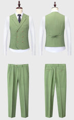Elegant Men’s Suit - Solid Single-Breasted