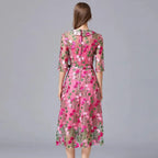 Elegant Women's Lace Dress – Formal Evening & Cocktail Dress -Guocali