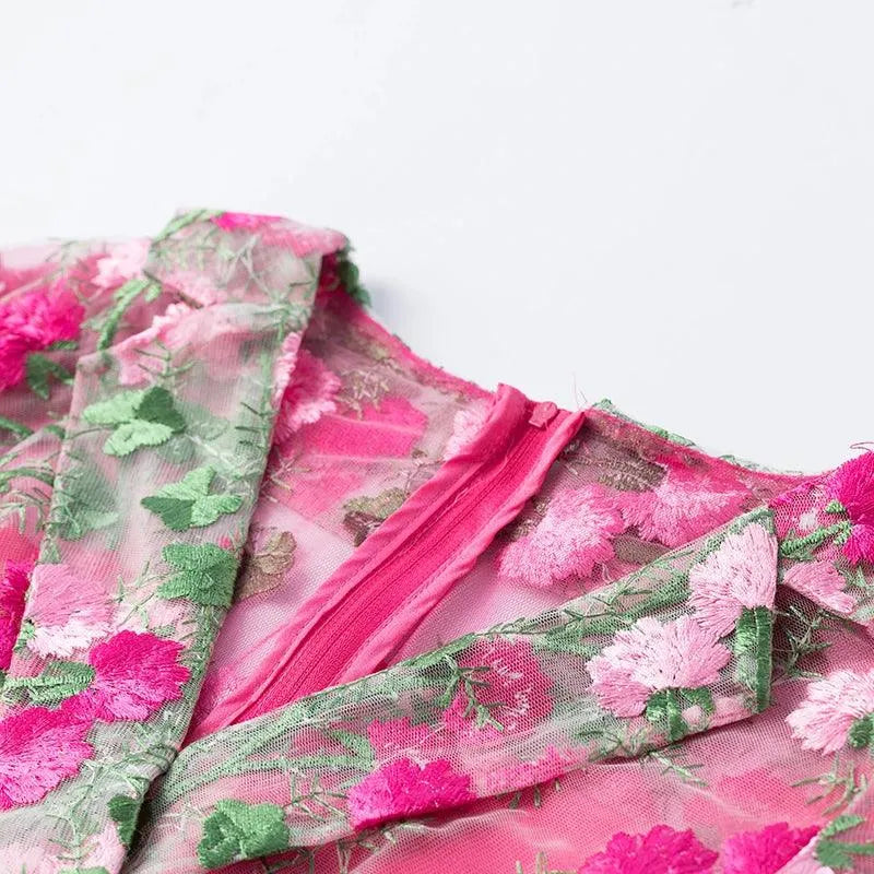 Elegant Women's Lace Dress – Formal Evening & Cocktail Dress -Guocali