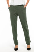 Elegant Women Trousers – Mid Rise Stretch -Guocali