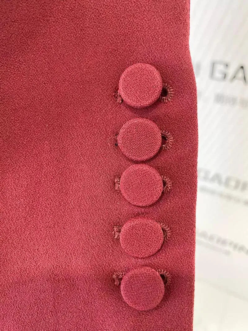 Flared Pant Suit - One Button Women Pantsuit -Guocali