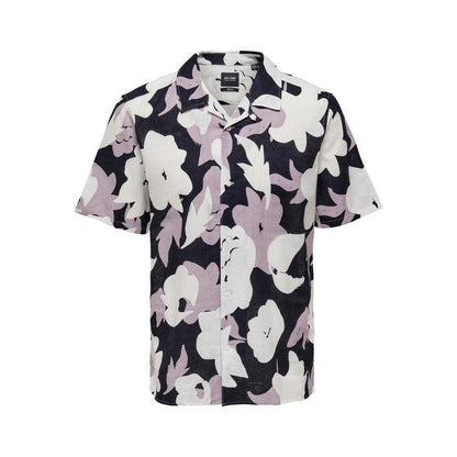 Floral Short Sleeves Men Shirt - Shirt - Guocali