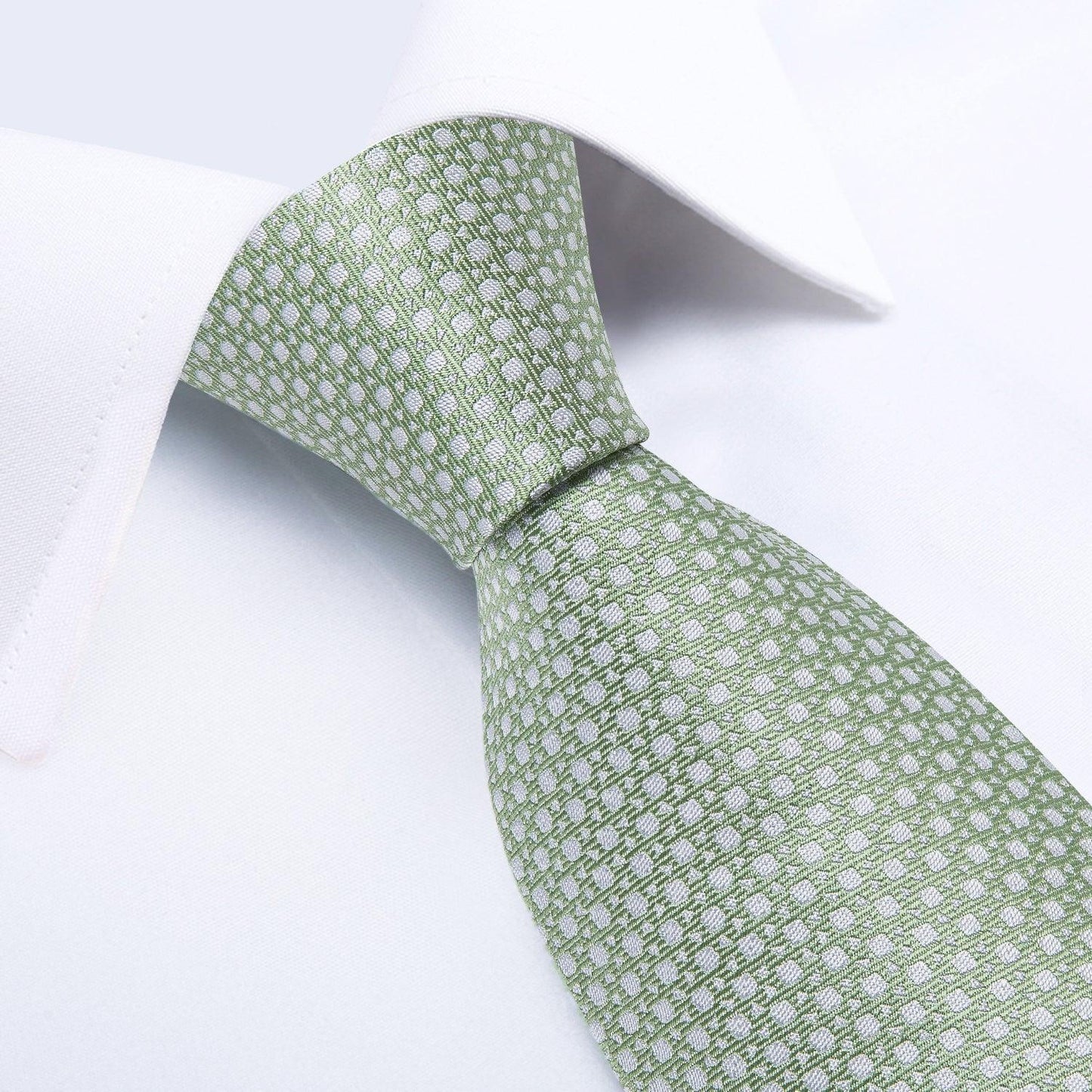Green Luxury Necktie Set - Necktie - Guocali