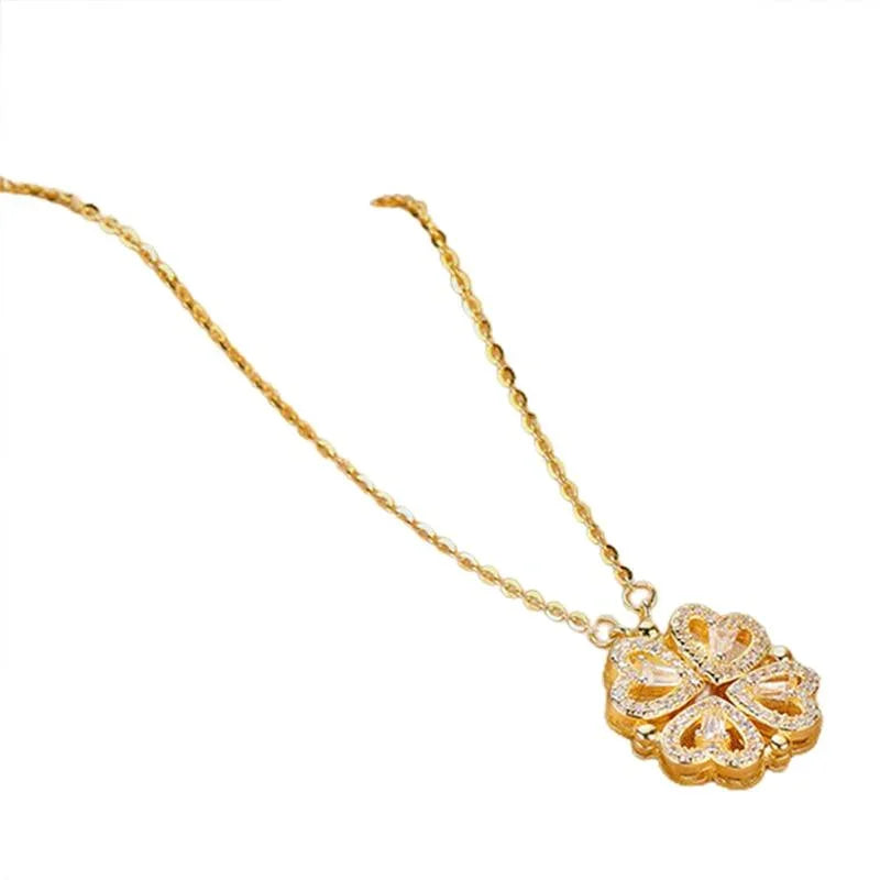 Heart-Shaped Pendant Necklace - Women Jewelry -Guocali