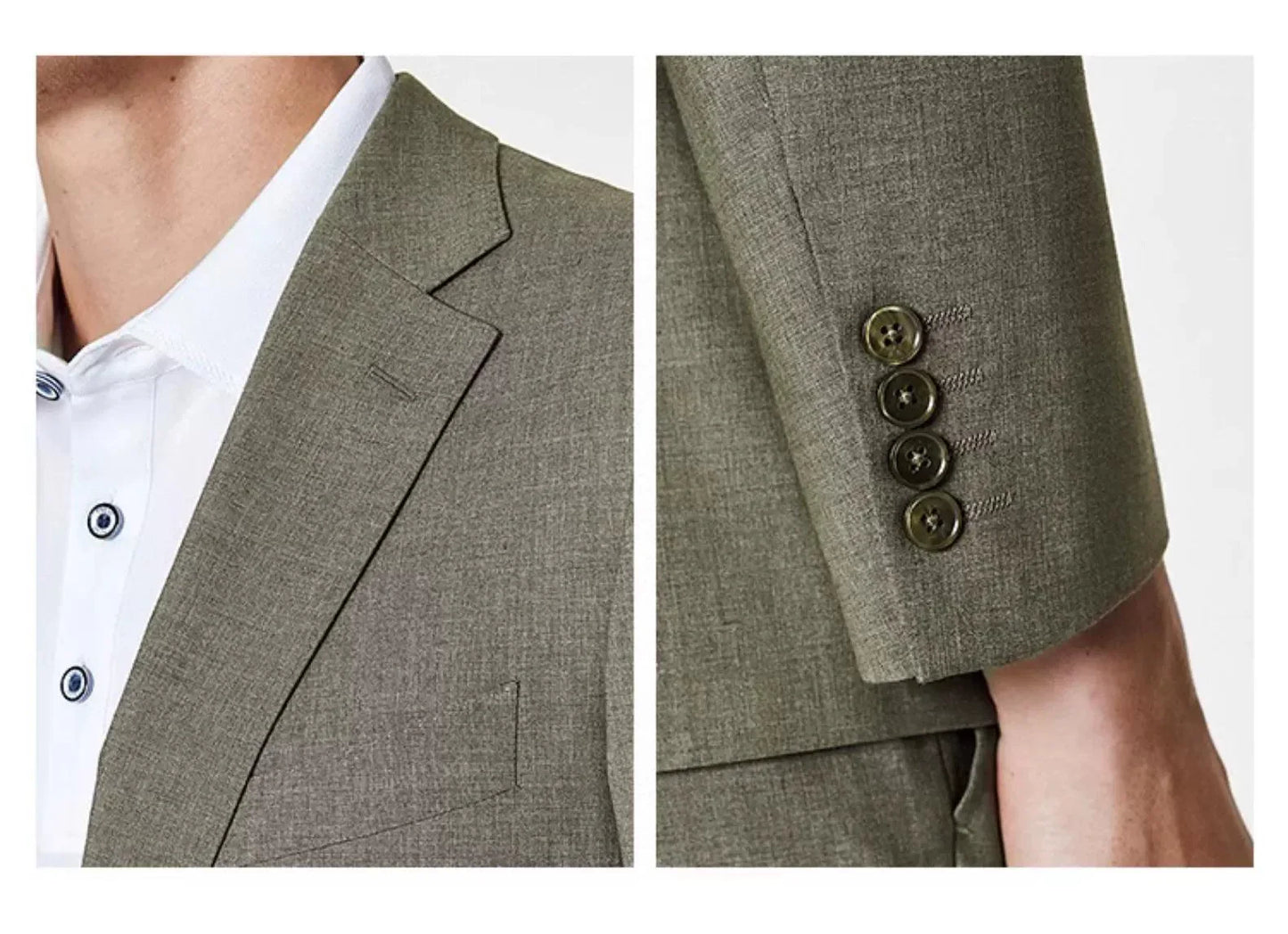 High End 3-Piece Men Suit, Slim Fit -Guocali