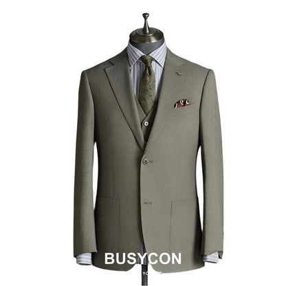 High End 3-Piece Men Suit, Slim Fit -Guocali