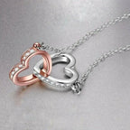 Infinity Hearts Pendant Necklace -Guocali