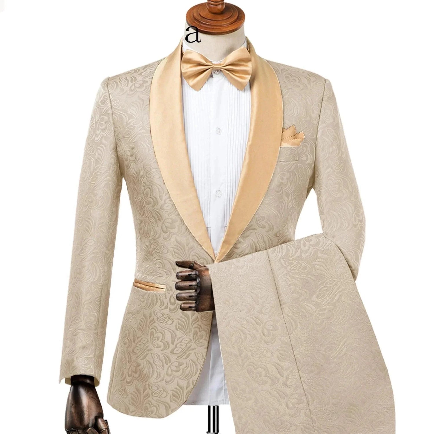 Italian Wedding 2-Piece Tuxedo Suit for Men -Guocali