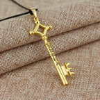 Key Pendant Necklace -Guocali
