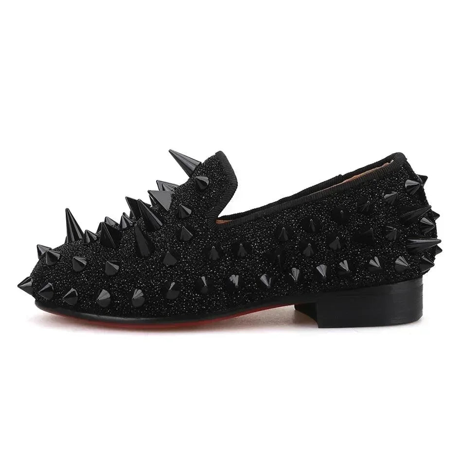 Kids Casual Dress Slipper Loafers - Slip-On Slip-On Formal Dress Shoes