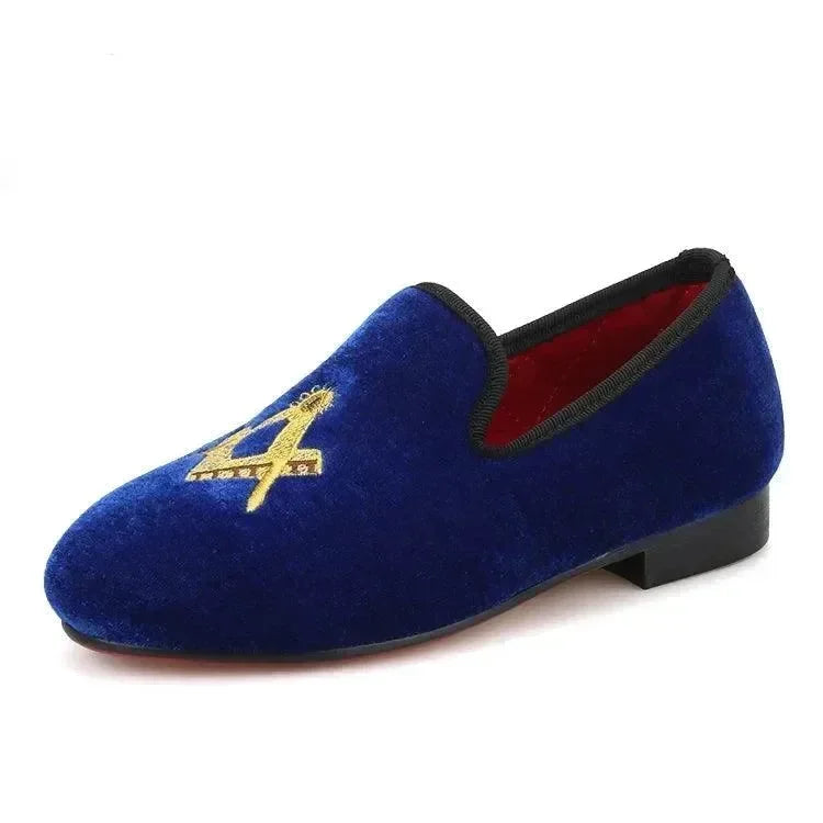 Kids Casual Slipper Dress Loafers - Slip-On Flat Shoes