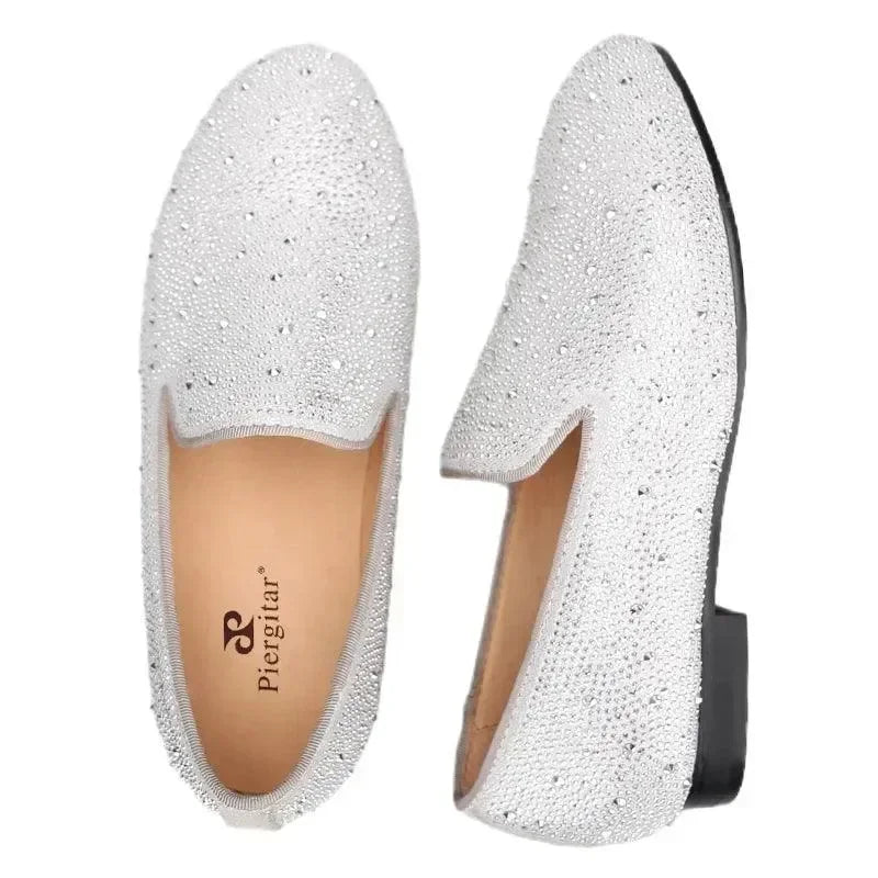 Kids Casual Slipper Dress Loafers - Slip-On Flat Shoes Slippers