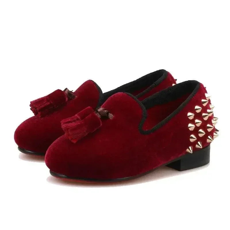 Kids Casual Tassel Loafers - Slip-On Slip-On Shoes