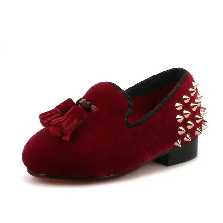 Kids Casual Tassel Loafers - Slip-On Slip-On Shoes